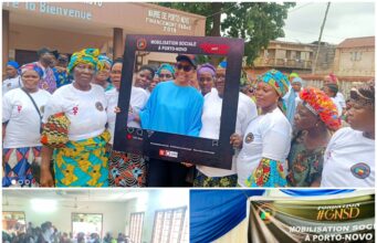 Lutte contre les Violences sexuelles et sexistes au Bénin : la Fondation GNSD et La Ligue béninoise des droits des femmes sensibilisent les femmes de Porto-Novo