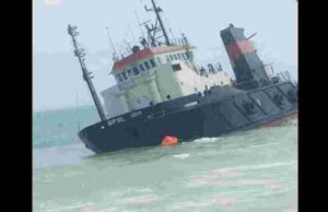 Dossier navire échoué à Fidjrossè : 18 personnes dont 02 officiers des forces navales et un commissaire de la police maritime déposés en prison