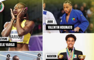 JO Paris 2024 : 5 athlètes représentent le Bénin dans 3 disciplines