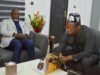 Tata Adjatchè : la BD dédicacé au président de la HAAC Édouard Loko