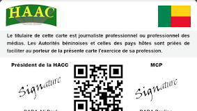 Bénin : la HAAC invite les professionnels des médias au retrait de leurs cartes de presse