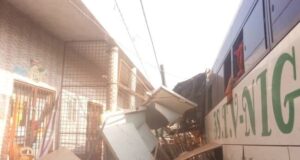 Excès de vitesse : un bus perd le contrôle et fait plusieurs blessés à Parakou