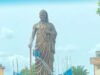 Place Jean-Bayol à Porto-Novo : la statue du roi Toffa 1ᵉʳ fait peau neuve