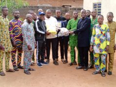 Tournoi de l’Indépendance à Avrankou : don matériel et financier à l’équipe de l’arrondissement de Gbozounmè