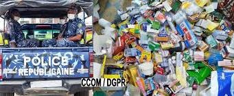 Adjarra : interception d’une importante quantité de médicaments contrefaits en provenance du Nigeria