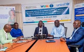 Déclaration, enregistrement et obtention de l’acte de naissance : l’ANIP lance la phase pilote du guichet unique dans plusieurs formations sanitaires