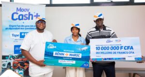 Moov Africa Bénin : 10 millions FCFA et des packages pour la CAN remis aux ultimes lauréats de Moov Cash+