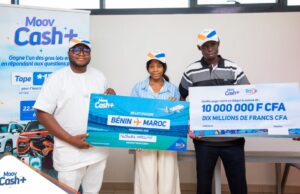 Moov Africa Bénin : 10 millions FCFA et des packages pour la CAN remis aux ultimes lauréats de Moov Cash+