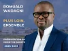 « Plus loin, ensemble » : Romuald Wadagni dévoile sa vision pour le Bénin