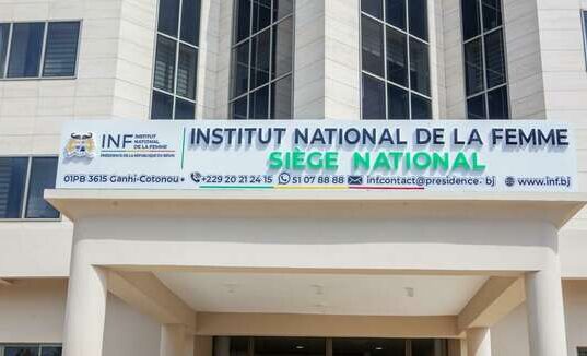 Cotonou : l’Institut National de la Femme face à une procédure judiciaire inédite lancée par un prisonnier