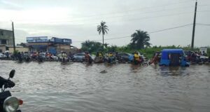 Alerte Inondations à Abomey-Calavi : 3 grands axes paralysés