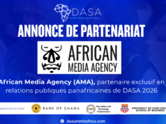 L’agence de RP African Media Agency (AMA), basée à Abidjan, dévoilée comme partenaire RP panafricain exclusif de DASA 2026
