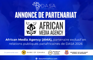 L’agence de RP African Media Agency (AMA), basée à Abidjan, dévoilée comme partenaire RP panafricain exclusif de DASA 2026